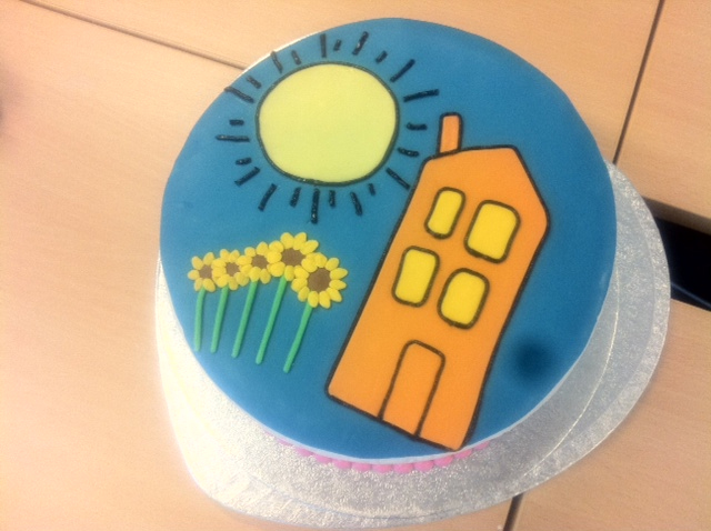  Rubicon%3B zelfgemaakte taart van een jarige cursist%2C Anouk-Elaine Mickers